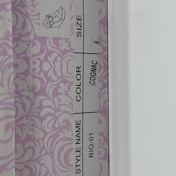 853- Vegan Pazzle Platform Sandals Size 8 NWT - Picture 7 of 12